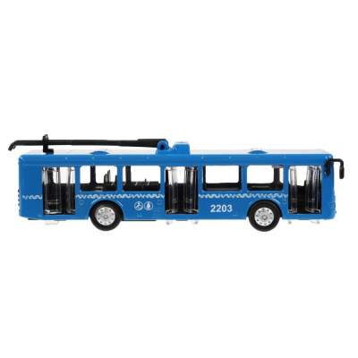 Инерционная машинка Троллейбус Технопарк SB-16-65-WB(20-1) 01